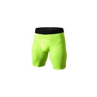 Men'S Compression Shorts Baselayer Cool Dry Sports Tights - Green