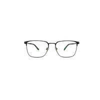 Metal Frame Clear Lens Business Glasses - Black Gun