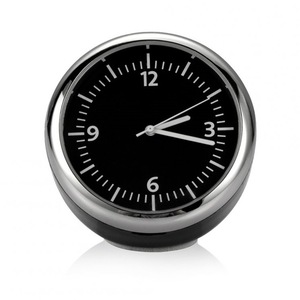 Mini Car Automobile Digital Clock Auto Watch Automotive Thermometer Hygrometer Decoration Ornament ClockK3EY