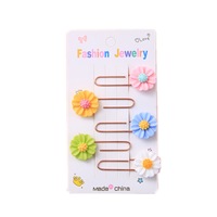 Mini Cartoon Cute Fruit Carrot Paper Note Metal Clip Decoration office stationery Small fresh cartoon paper clip bookmark