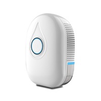 Mini Dehumidifier Household Small Dehumidifier Bedroom Silent Noiseless Dehumidifier-Blue