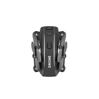 Mini Folding Uav Four Axis Vehicle Remote Control Aircraft Toys - Black