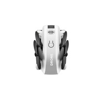 Mini Folding Uav Four Axis Vehicle Remote Control Aircraft Toys - Silver