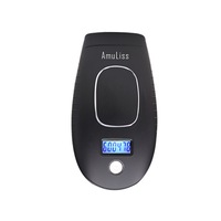 Mini Laser Hair Removal Device Home Full Body Photon Armpit Beauty Salon Shaver Mini Epilator-Black