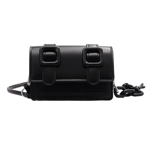 Mini Shoulder Bags Ladies Chain Shoulder Messenger Bag PU Leather Casual Purse Women Solid Color Crossbody Handbag
