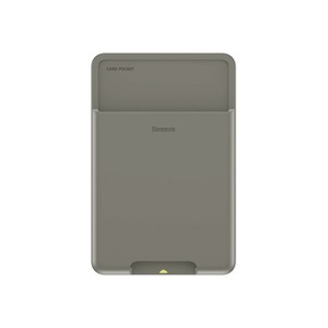 Mobile Phone Back Stick Silicone Card Bag
