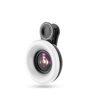Mobile Phone Lens Jewelry Eyelashes Nail Eyebrow Shooting Special Macro Fill Light Photo Lens-Black