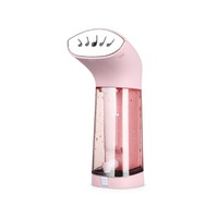 Modern Hand-Held Hanging Machine Steam Iron Portable Steam Engine Mini Steam Brush Travel Ironing Machine Suitable for Home Travel-Pink