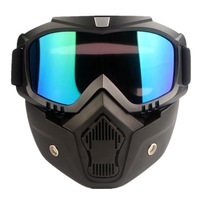 Motorcycle Helmet Mask Riding Off-road Equipment Outdoor Military Enthusiasts CS Goggles Mask