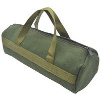 Multi-functional Canvas Tool Bag Hardware Handbag Screwdriver Wrench Electrician Toolkit Electrical Tool Storage Organizer Bag
