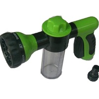 Multifunctional Car Foam Water Gun Garden Watering Tools Pet shower sprinkler,