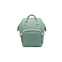 Multifunctional Large-capacity Mummy Bag Portable Shoulder Mother-to-child Bag - GREEN