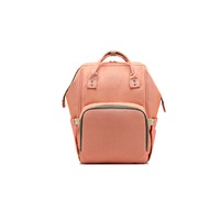 Multifunctional Large-capacity Mummy Bag Portable Shoulder Mother-to-child Bag - PINK