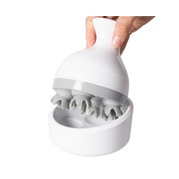 Multifunctional Rechargeable Head Massager Handheld Dragon Claw Hand Electric Head Massager-White