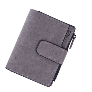 New Brand Fashion 1PC Cute Wallet Women Coin Bag Leather Ladies Simple Bifold Small Handbag Purse Mini Bags Zipper Wallet