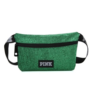 New Fanny Pack Girl Waterproof Sequin Waist Bag Mini Women Bum Beach Pockets Pouch Belt Solid Color