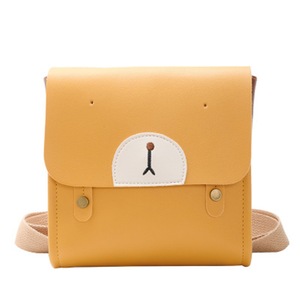 New Fashion Kids School Bag Cute Cartoon Bear PU Leather Backpack Kindergarten Mini Schoolbag Children Travel Bags