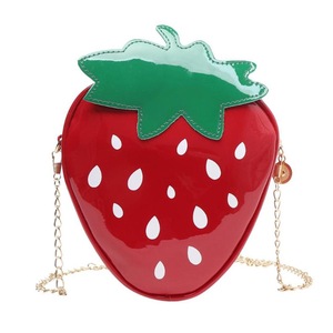 New Fashion Shoulder Mini Bags for Women Cute Ladies Strawberry Pattern Crossbody Female Messenger Bags Satchel Purse