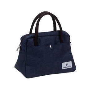 New Portable Lunch Bag Thermal Insulated Snack Lunch Box Carry Tote Storage Bag Travel Picnic Food P BLUE COLOR