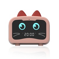 Smart Cute Pet LED Digital Alarm Clock Totoro Bluetooth Speaker With Radio