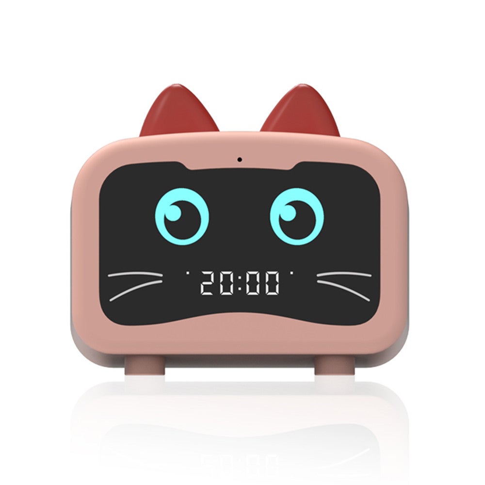 Smart Cute Pet LED Digital Alarm Clock Totoro Bluetooth Speaker With Radio