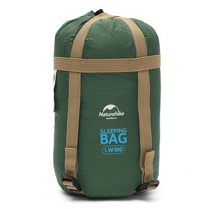 NH15S003-D Ultralight Envelope Single Sleeping Bag Waterproof Portable Camping Blanket GREEN COLOR