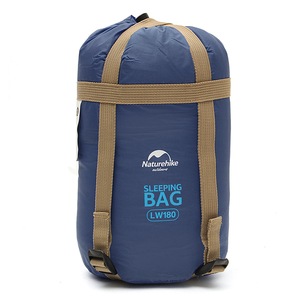 NH15S003-D Ultralight Envelope Single Sleeping Bag Waterproof Portable Camping Blanket NARYBLUE COLOR
