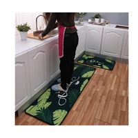 Non-Slip Kitchen Floor Mat Doormat Runner Rug Set - 9#