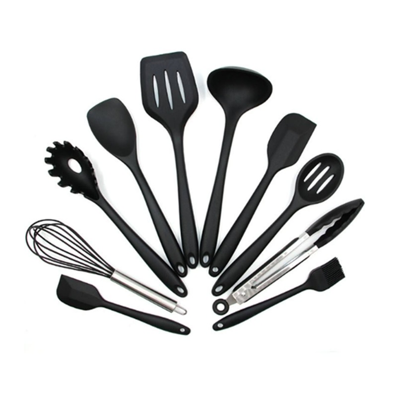 Buy Non-toxic Hygienic Safety Heat Resistant Silicone Kitchen Utensils ...