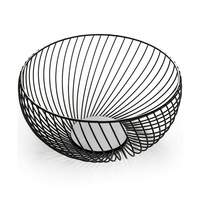 Nordic Minimalist Creative Wrought Iron Fruit Basket Living Room Home Fruit Tray Home Creative Storage Basket Fruit Bowl Snack