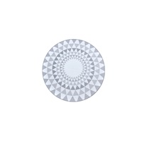 Nordic Style Round Decorative Carpet Area Rug Foot Door Hanging Basket Mat - 2# 60X60CM