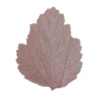Nordic Style Solid Color Thermal Insulation Hollow Nonslip Placemat Rose gold