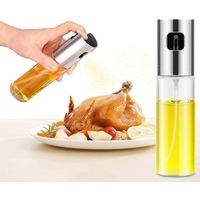 Oil Sprayer,Olive Oil Sprayer Mister Food-grade Glass Oil Sprayer for Cooking Oil Sprayer,Food-grade Glass Olive Oil Sprayer for Cooking-ROSE GOLD