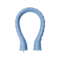 Original Xiaomi Warm Water Bag U-shaped Silicone Hot Water Bag For Your Neck with Sweater Cover (Blue)