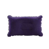 Outdoor Camping Flocking Inflatable Pillow Travel Car Home Inflatable Pillow Pillow Portable Folding Pillow Outdoor