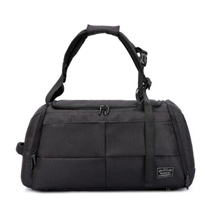 Outdoor Men Women Luggage Travel Bag Satchel Shoulder Gym Sports Handbag with Shoes Storage BLACK COLOR