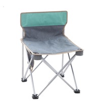 Outdoor Portable Folding Chair Camping Picnic BBQ Seat Stool Beach Chair GRAYGREEN COLOR