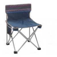 Outdoor Portable Folding Chair Camping Picnic BBQ Seat Stool Beach Chair NATIONALWIND COLOR