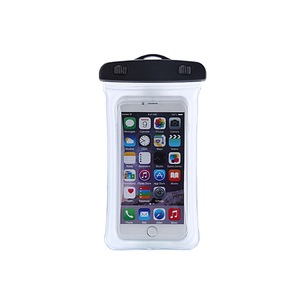 Outdoor Swimming Mobile Phone Waterproof Bag Floating Diving Bag - WHITE