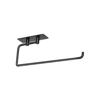 Kitchen Towel Holder Wall Mount Towel Roll Adhesive No Drilling Bathroom Paper Tissue Dispenser