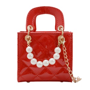 Pearl mini children's bag best selling high-grade PU children shoulder bag candy change party handbag wholesale