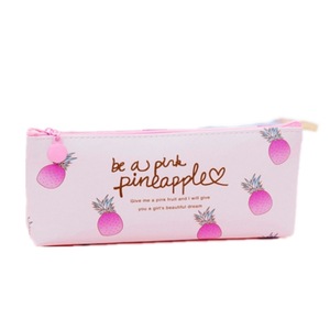 Pencil Case Pineapple Pencil Box Bag School Supplies Stationery(Multiple small pineapples)