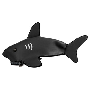 Personality Shark PU Leather Shoulder Bag for Women Brand Fashion Female Crossbody Bags Lady Messenger Handbag Casual Girls Bag