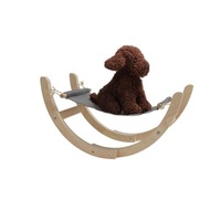 Pet Cat Dog Hammock Soft Bed Animal Hanging Pupply Comforter-GREY