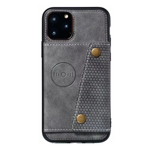 Phone Case for IPhone XS Max Cases Anti-knock Plain PU Leather Phone Bag Shell Cover Capa Coque Case