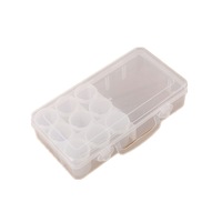Plastic Multipurpose Portable Handled Organizer Storage Box Case with Bottle