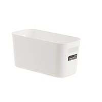Plastic Sundries Storage Basket Toy Cosmetic Clothes Storage Box Snacks Case Container Makeup Organizer Minimalism