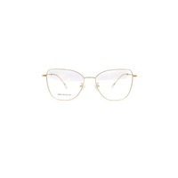 Polygonal Irregular Glasses Frame Metal Thin Frame Classic Flat Mirror - C4