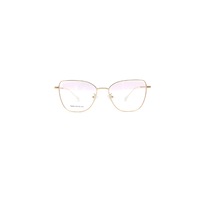 Polygonal Irregular Glasses Frame Metal Thin Frame Classic Flat Mirror - C5