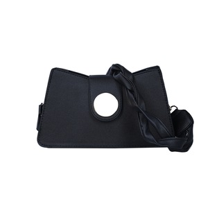 Popular Simple Female Daily Bag Fashion Pure Color PU Leather Shoulder Underarm Bag Women Simple Messenger Pouch